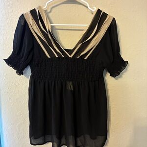 Babydoll style blouse